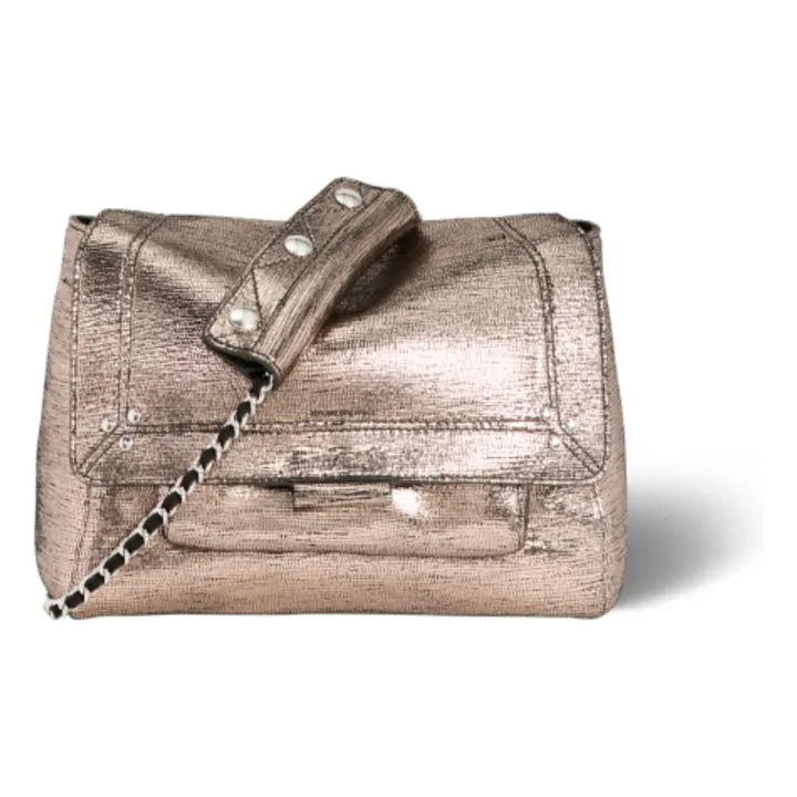 Borsa Lulu M Lamé | Champagne- Immagine del prodotto n°3