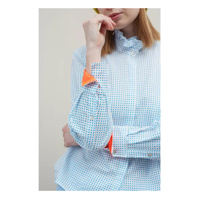 Blusa Pepsi Pois | Azul