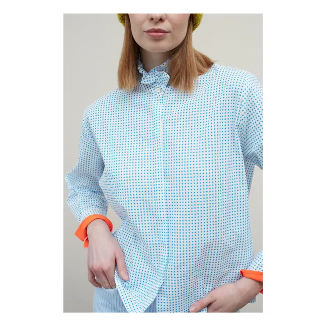 Blusa Pepsi Pois | Azul