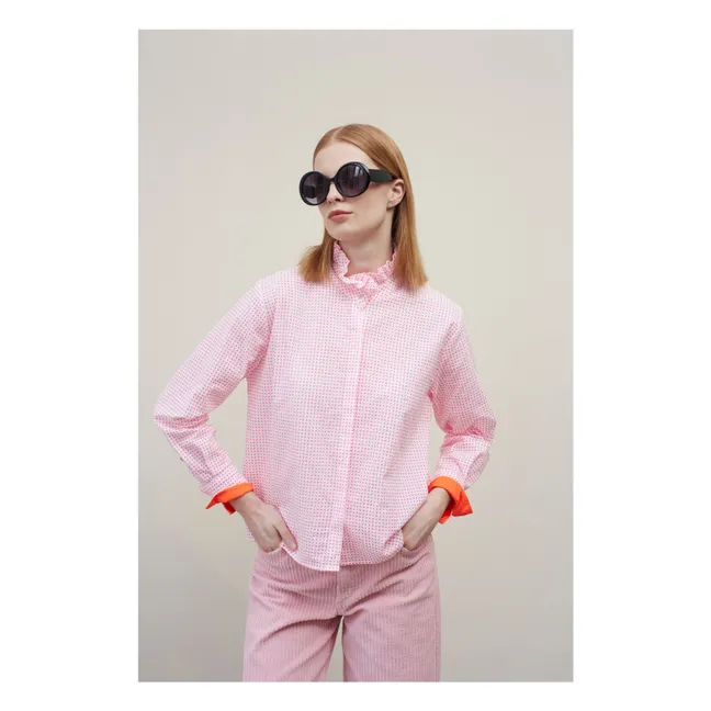 Pepsi Bluse Pois | Rosa