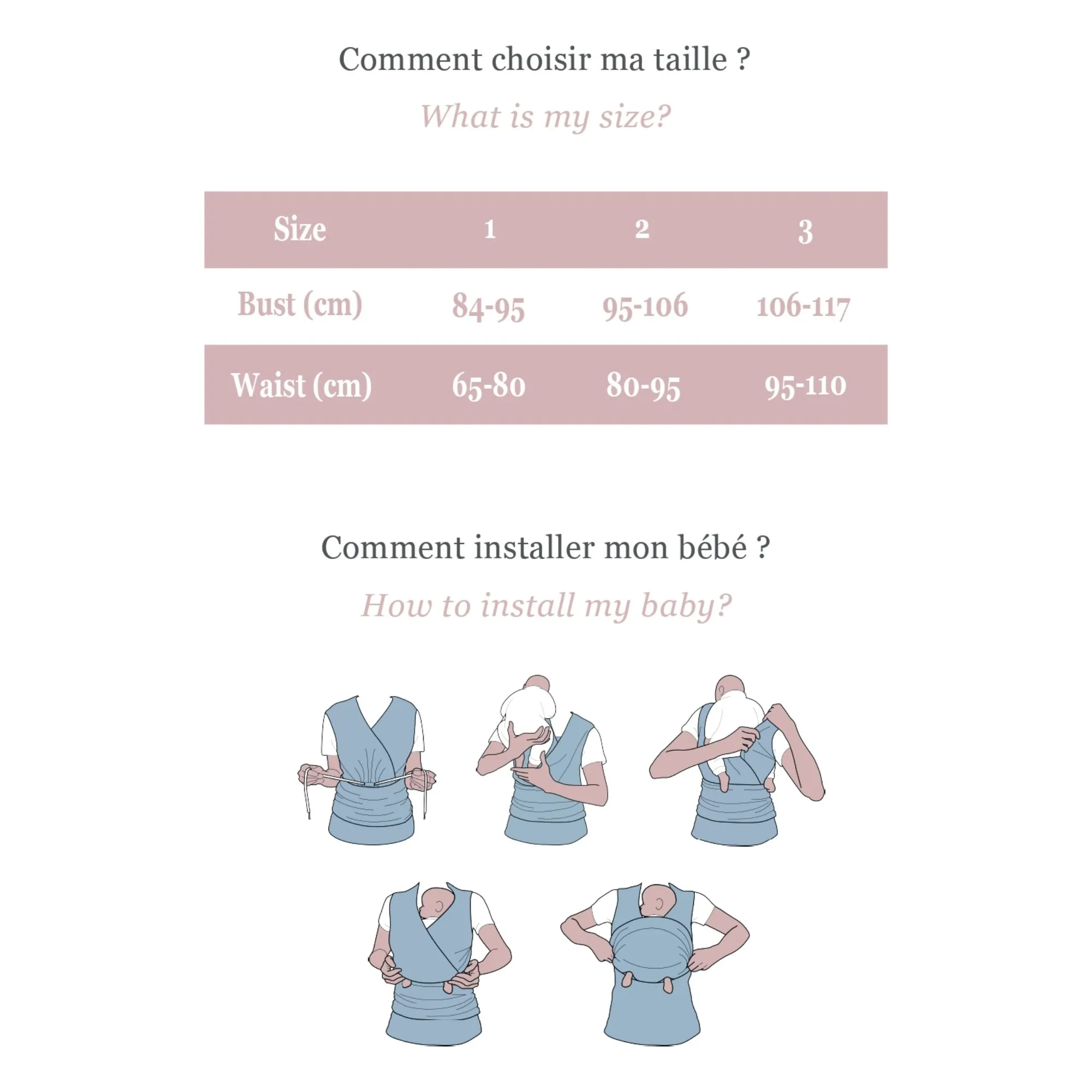 Porte-bébé Carry&Pack | Ecru- Image produit n°6