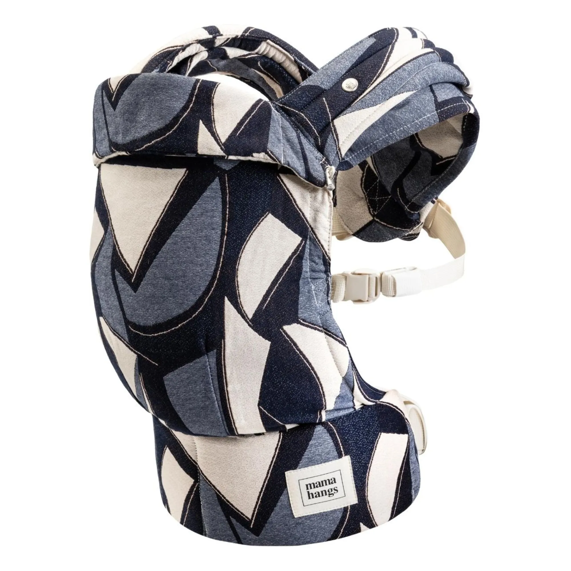 Mama Hangs Indigo Carry & Bloom Baby Carrier