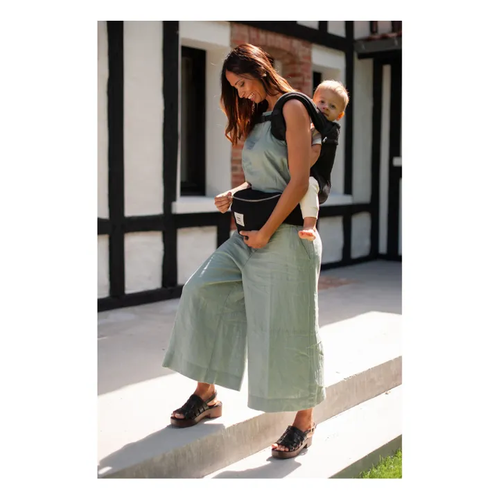 Porte-bébé Carry & Bloom | Noir- Image produit n°5