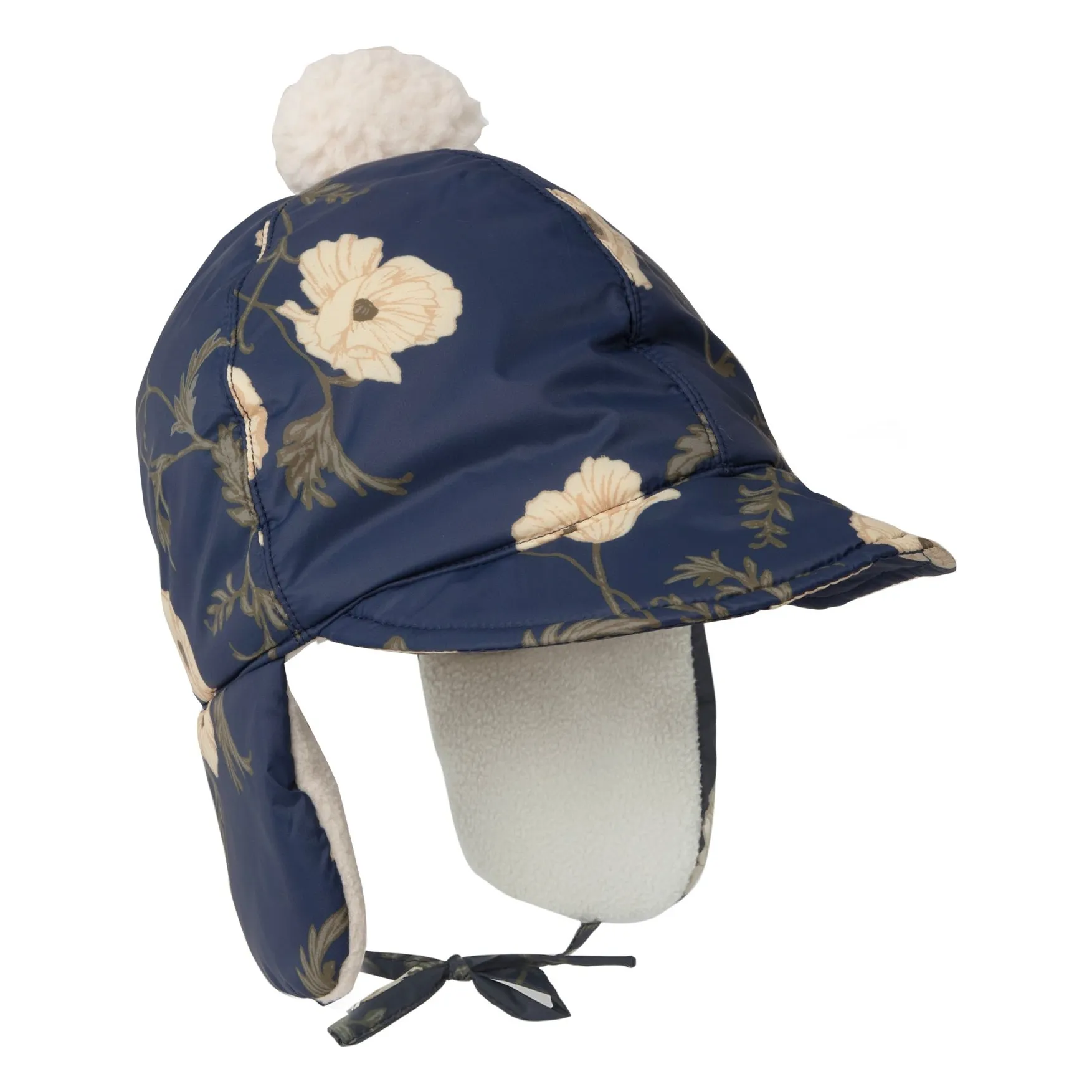 Garbo&Friends Navy Blue Flower Chapka