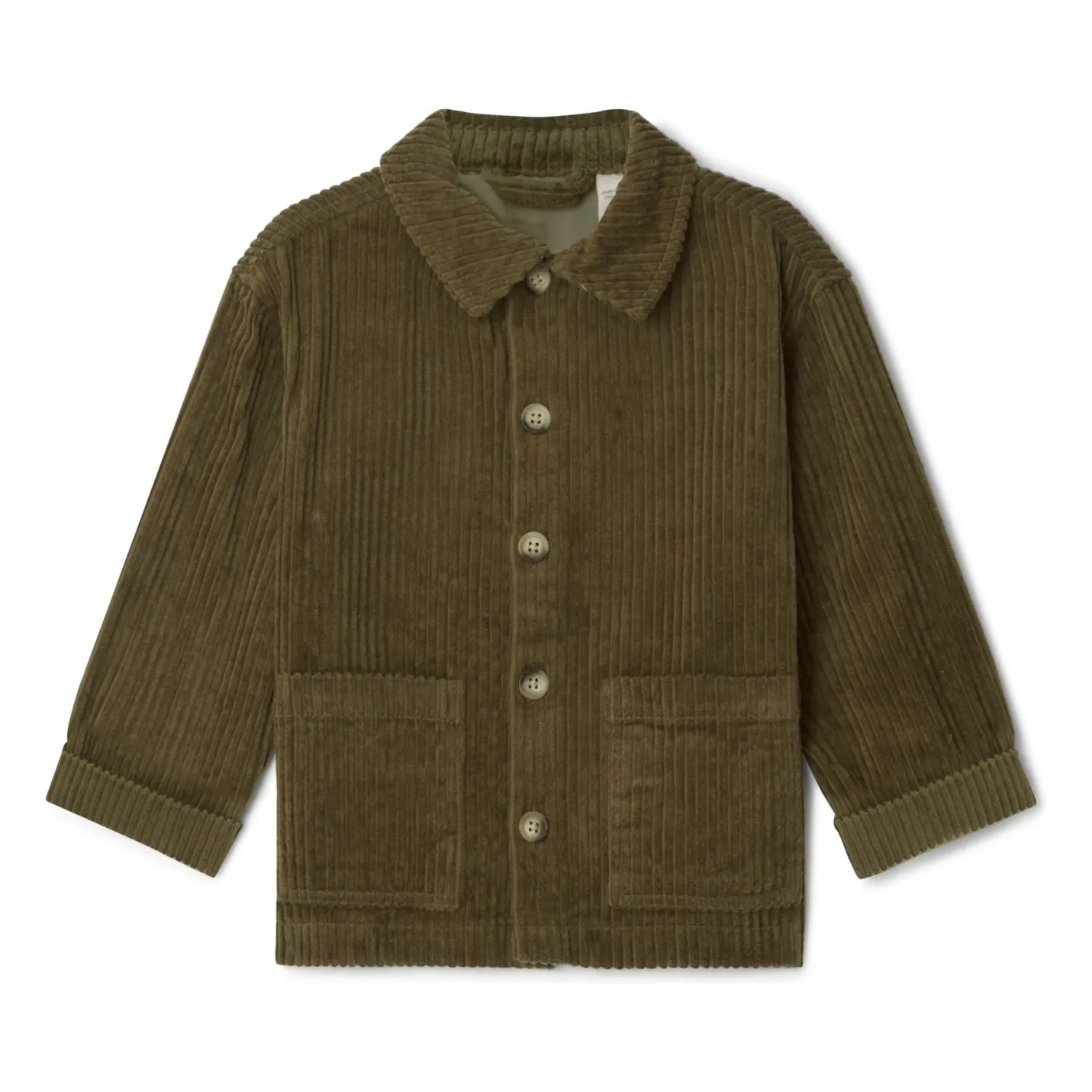 Garbo&Friends Olive Green Corduroy Overshirt