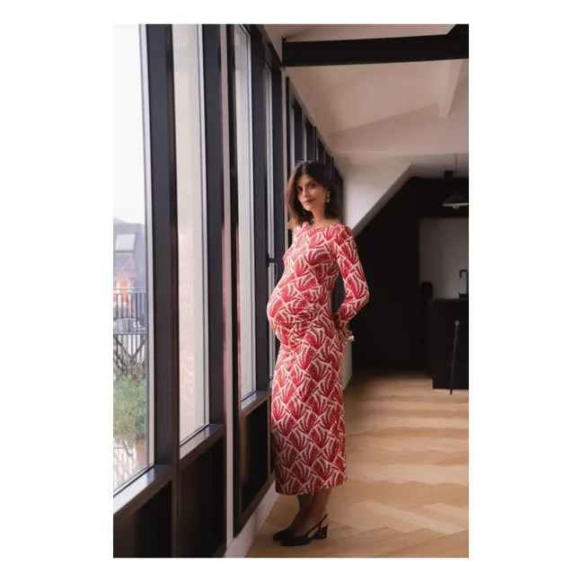 Vestido premamá Thelma Comporta | Rojo