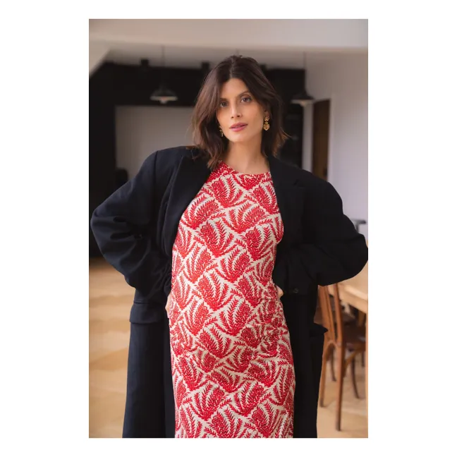 Vestido premamá Thelma Comporta | Rojo