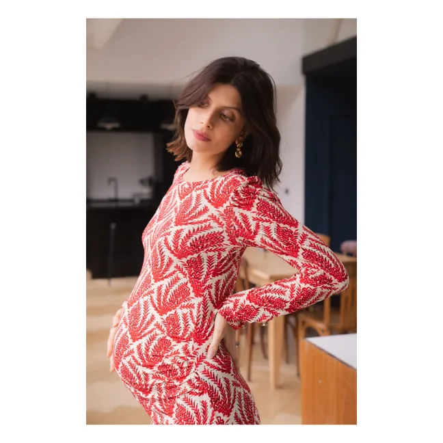Vestido premamá Thelma Comporta | Rojo