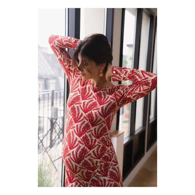 Vestido premamá Thelma Comporta | Rojo