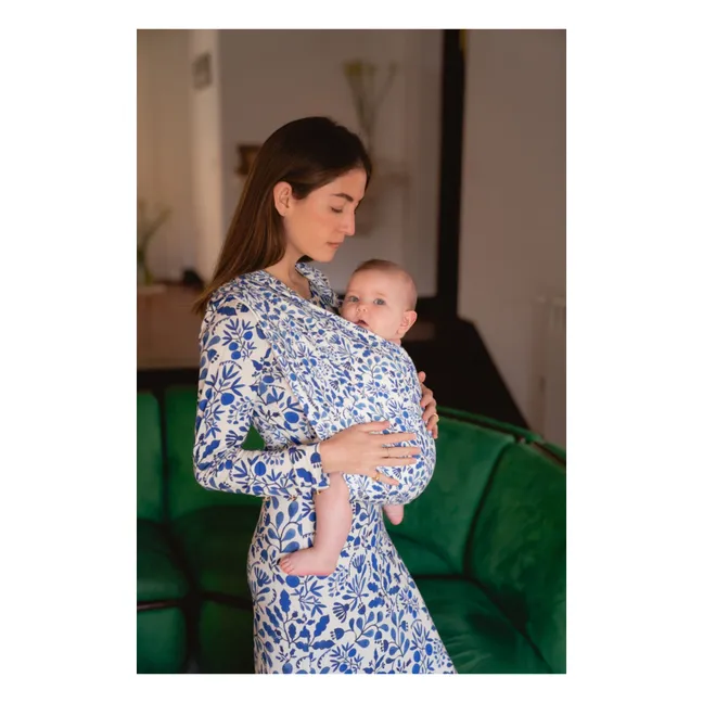 Paloma Collection x Studio Romeo - Porte-bébé Duo Coton Bio | Bleu