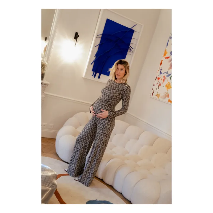 Pantalones de maternidad Andrea Comporta | Carbón- Imagen del producto n°0