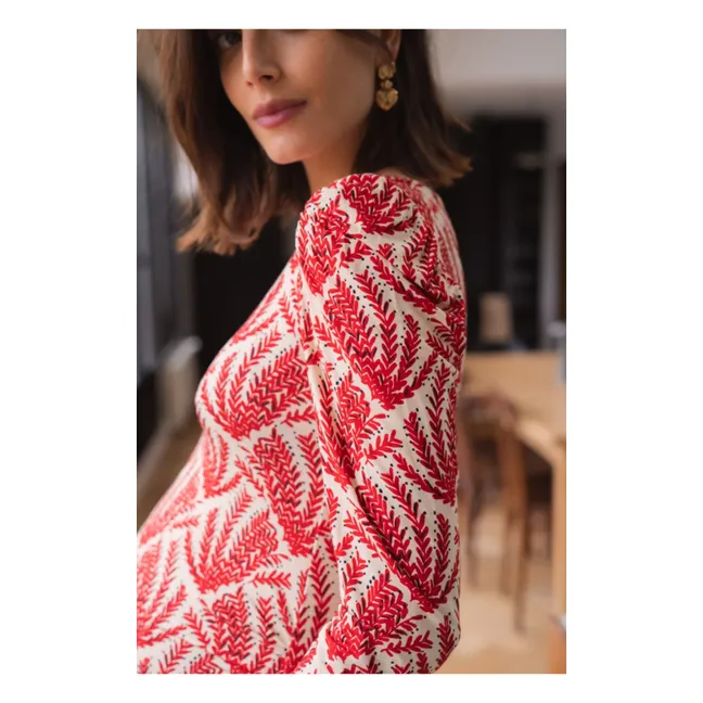 Vestido premamá Thelma Comporta | Rojo