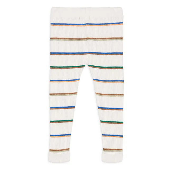 Legging Leni Gestreift | Seidenfarben