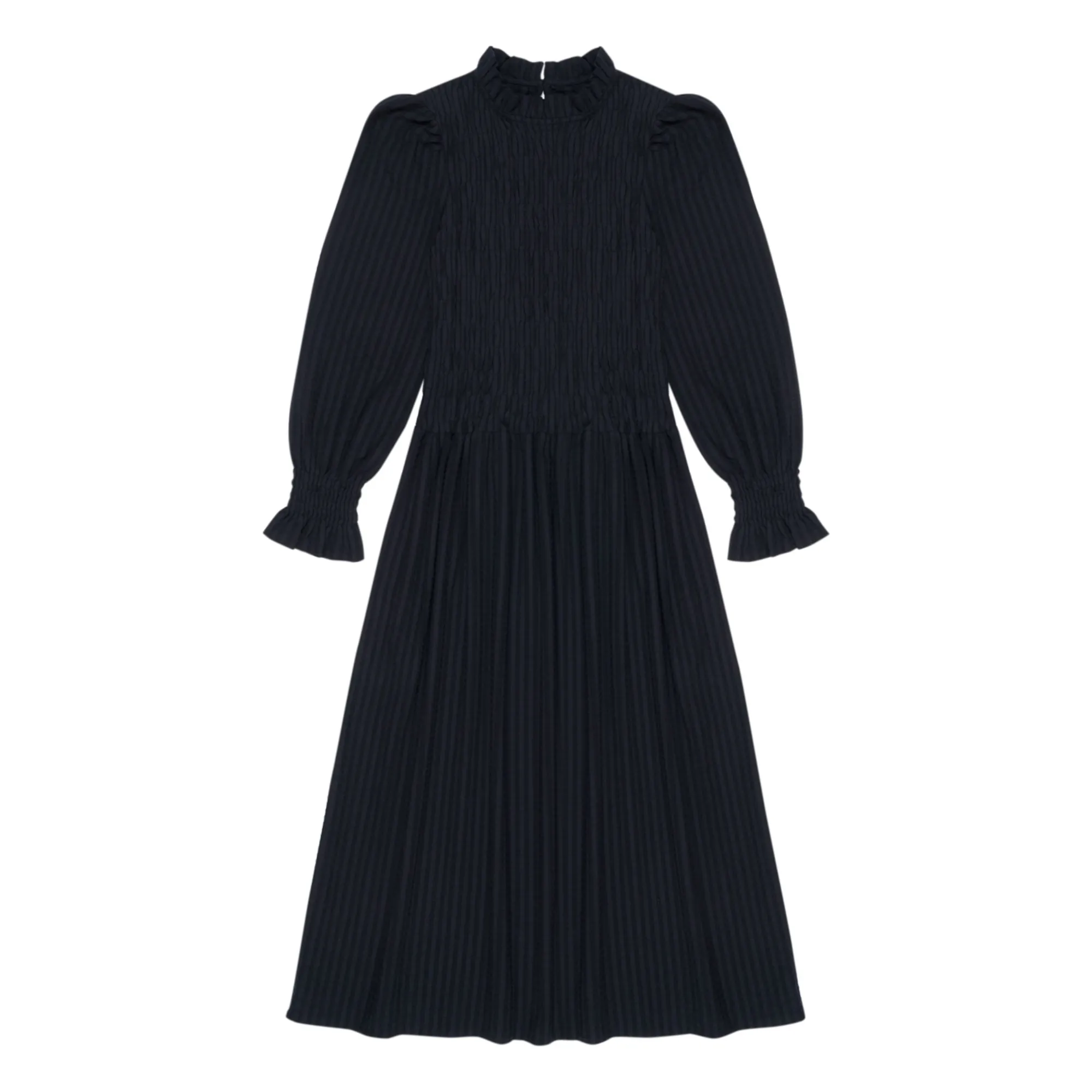 The New Society Women's Black Smoky Maxi Dress - Collection