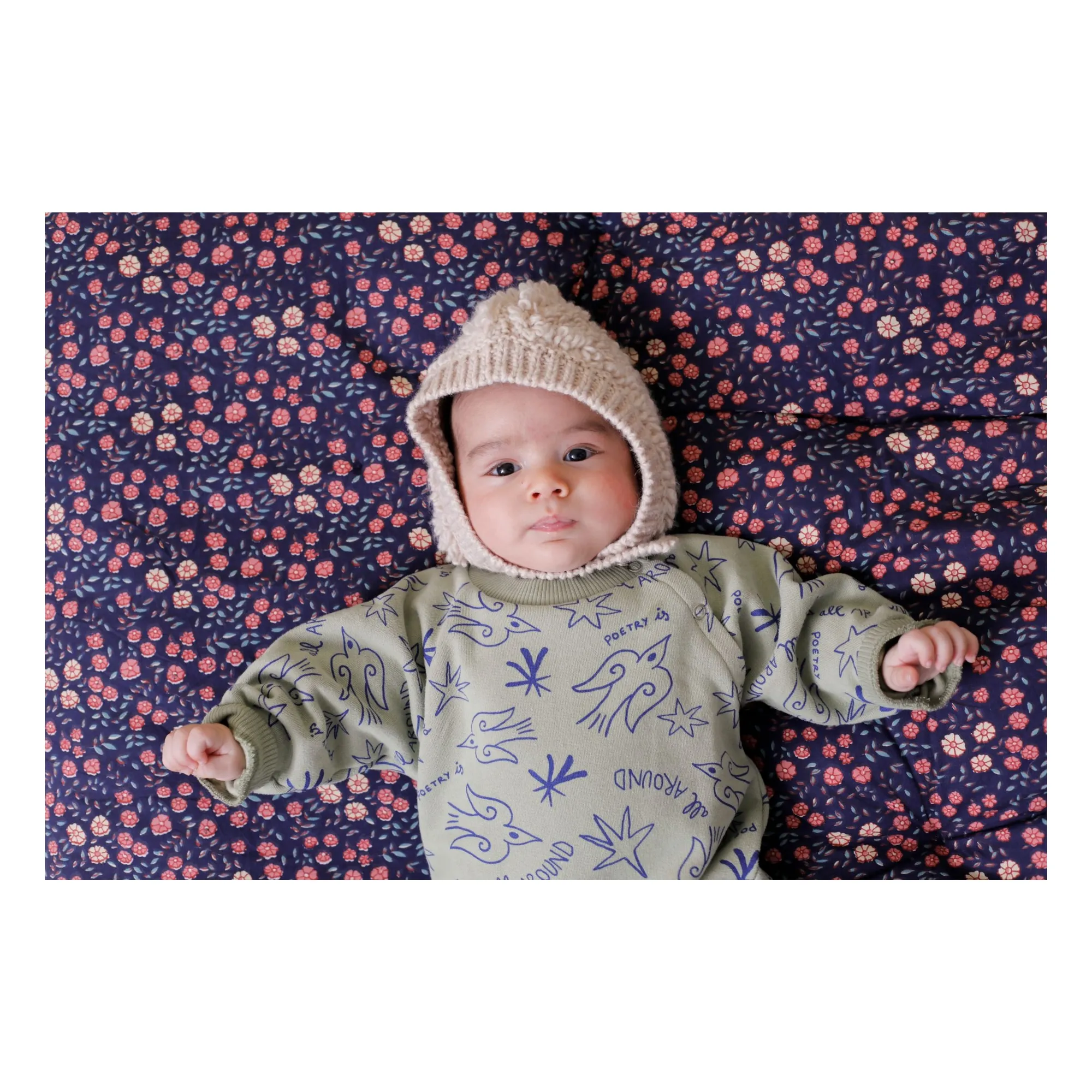 Louise Misha Ecru Rayan Maille Balaclava
