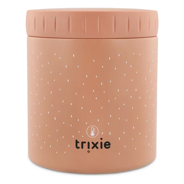 Isothermal snack tin 500 ml Mrs Cat | Pink