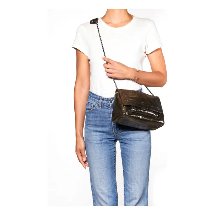 Borsa Lulu M Lamé | Champagne- Immagine del prodotto n°1