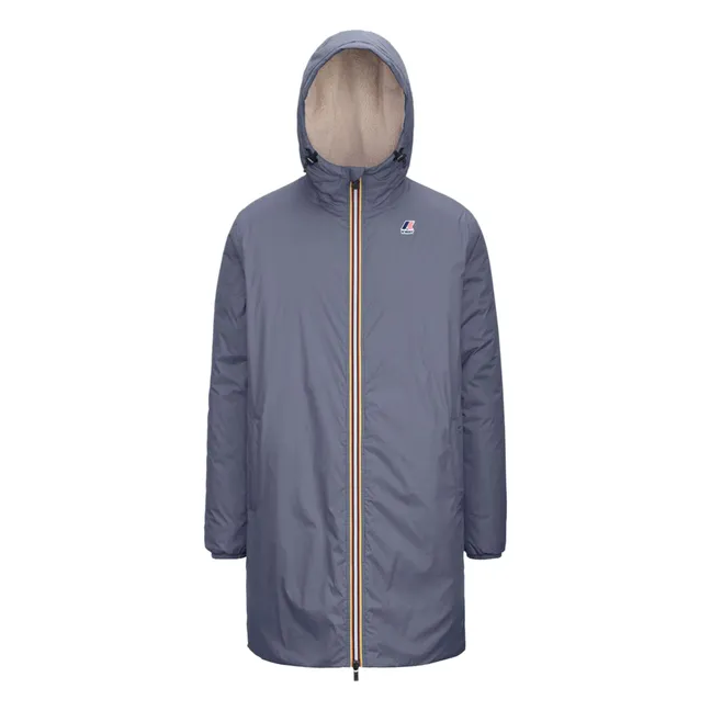 Le Vrai Eiffel Orsetto 3.0 Filled Waterproof Jacket | Grey blue