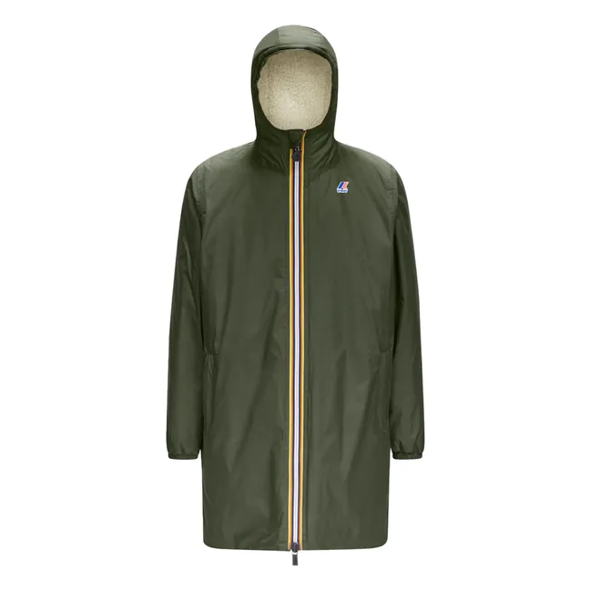 Chaqueta impermeable con relleno largo Le Vrai 3.0 Eiffeil Orsetto | Khaki