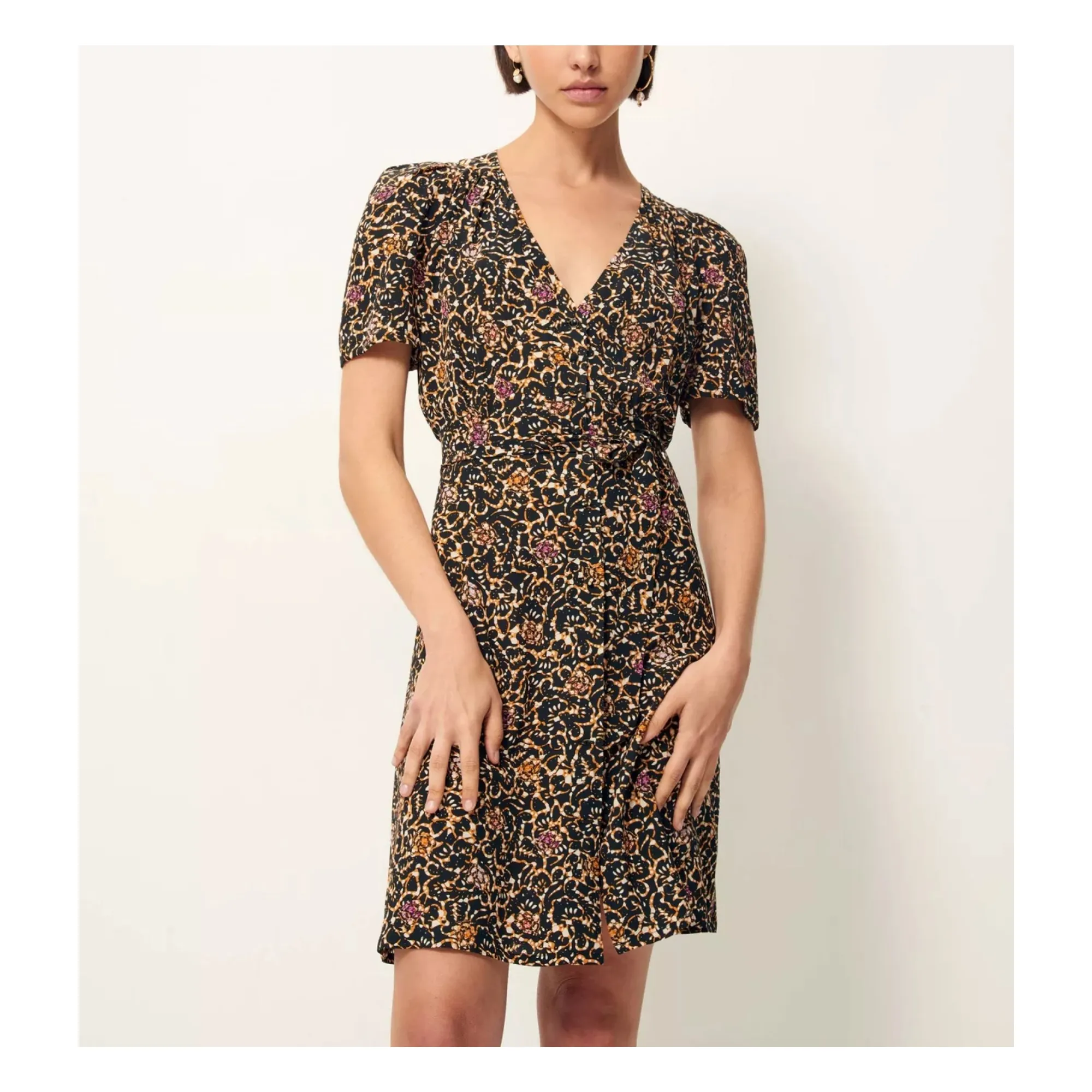 Sessùn Black Claudia Dress