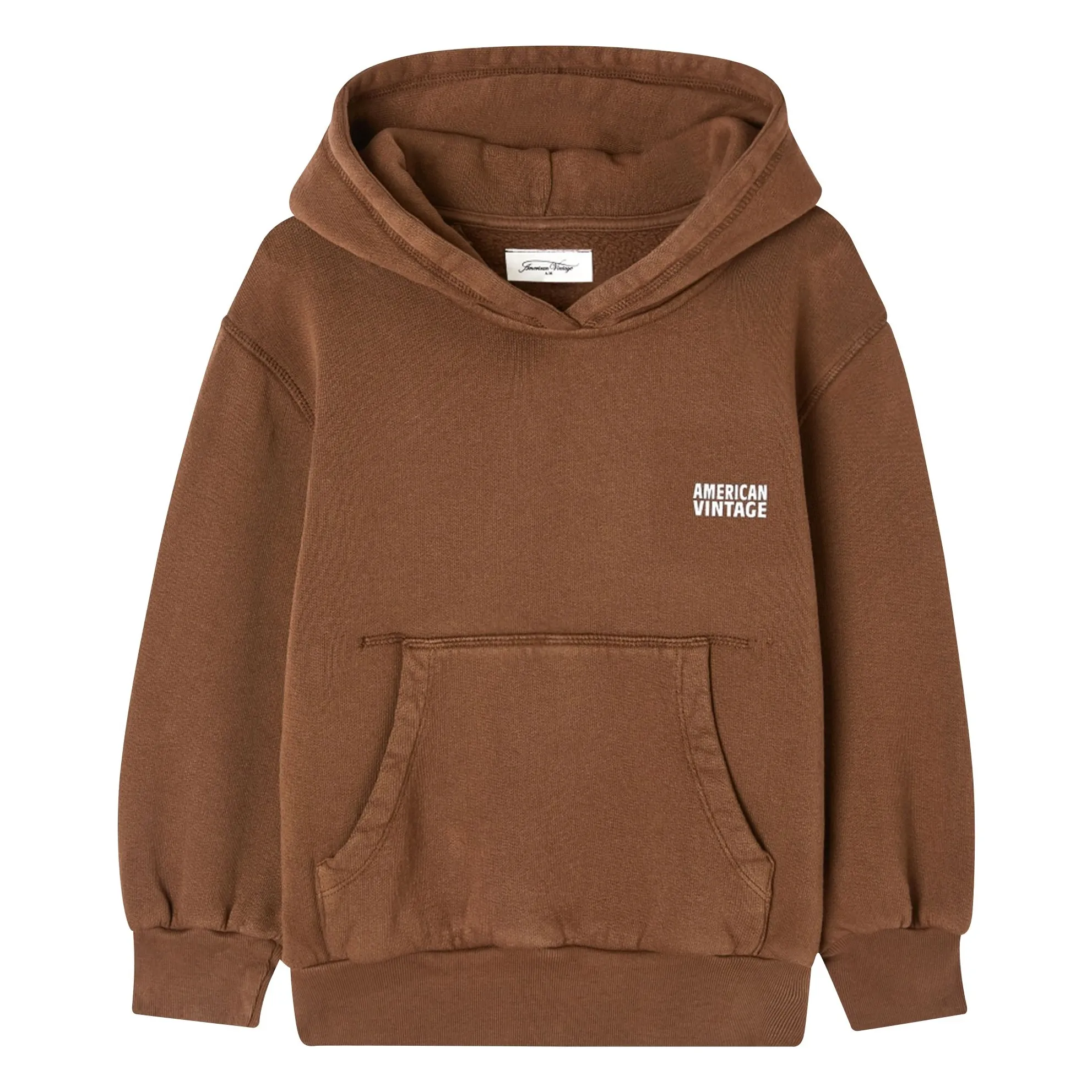 American Vintage Izubird Kapuzen-Sweatshirt Braun Smallable