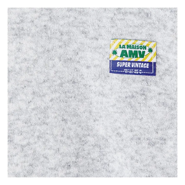 Sweat Capuche Evona | Gris chiné- Image produit n°1