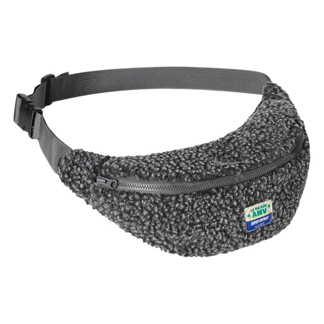 Hoktown Banana Bag | Marled charcoal grey