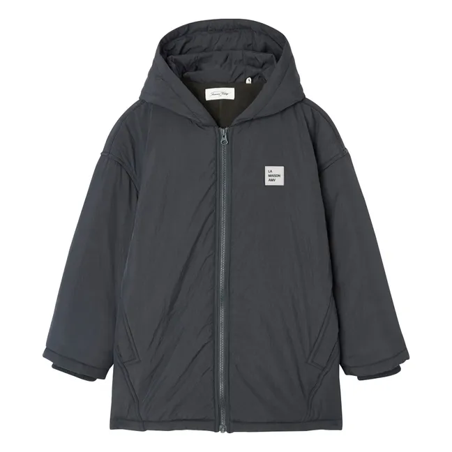 Zotcity Straight Coat | Charcoal