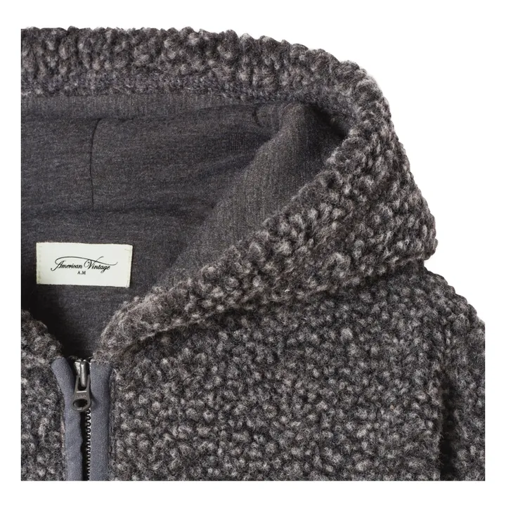 Chaqueta con capucha Sherpa Hoktown | Grigio antracite chino- Imagen del producto n°1