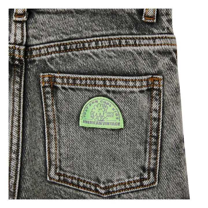 Jean Droit Yopday | Denim gris oscuro- Imagen del producto n°2