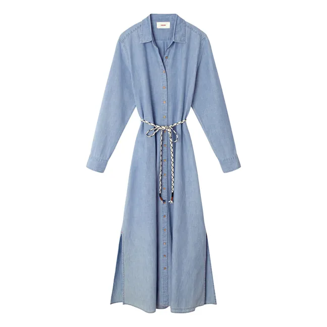 Abito Bowen in Chambray | Blu