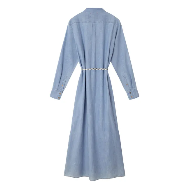 Abito Bowen in Chambray | Blu