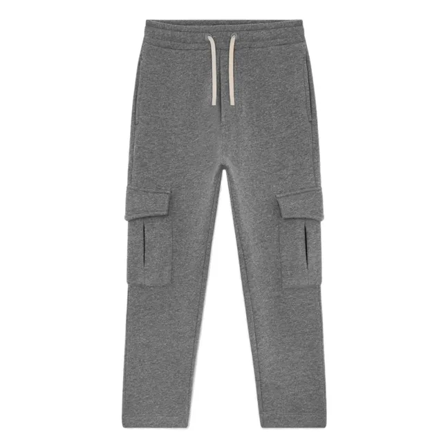 Pantalones Cargo Iconic | Gris Jaspeado
