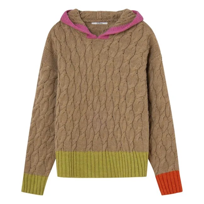 Coreo Kapuzenpullover  | Kamelbraun