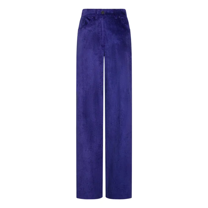Pantalón de pana Gustave | Azul- Imagen del producto n°0