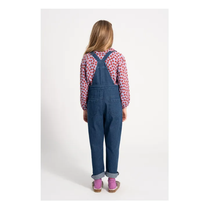 Salopette en Jean | Bleu marine- Image produit n°2