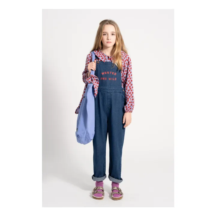 Salopette en Jean | Bleu marine- Image produit n°1