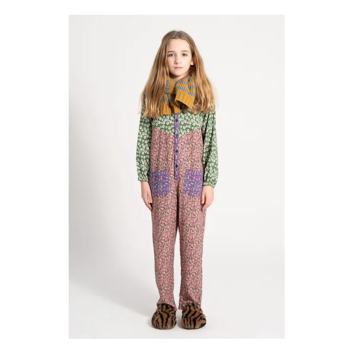 Combinaison Patchwork | Vert- Image produit n°1