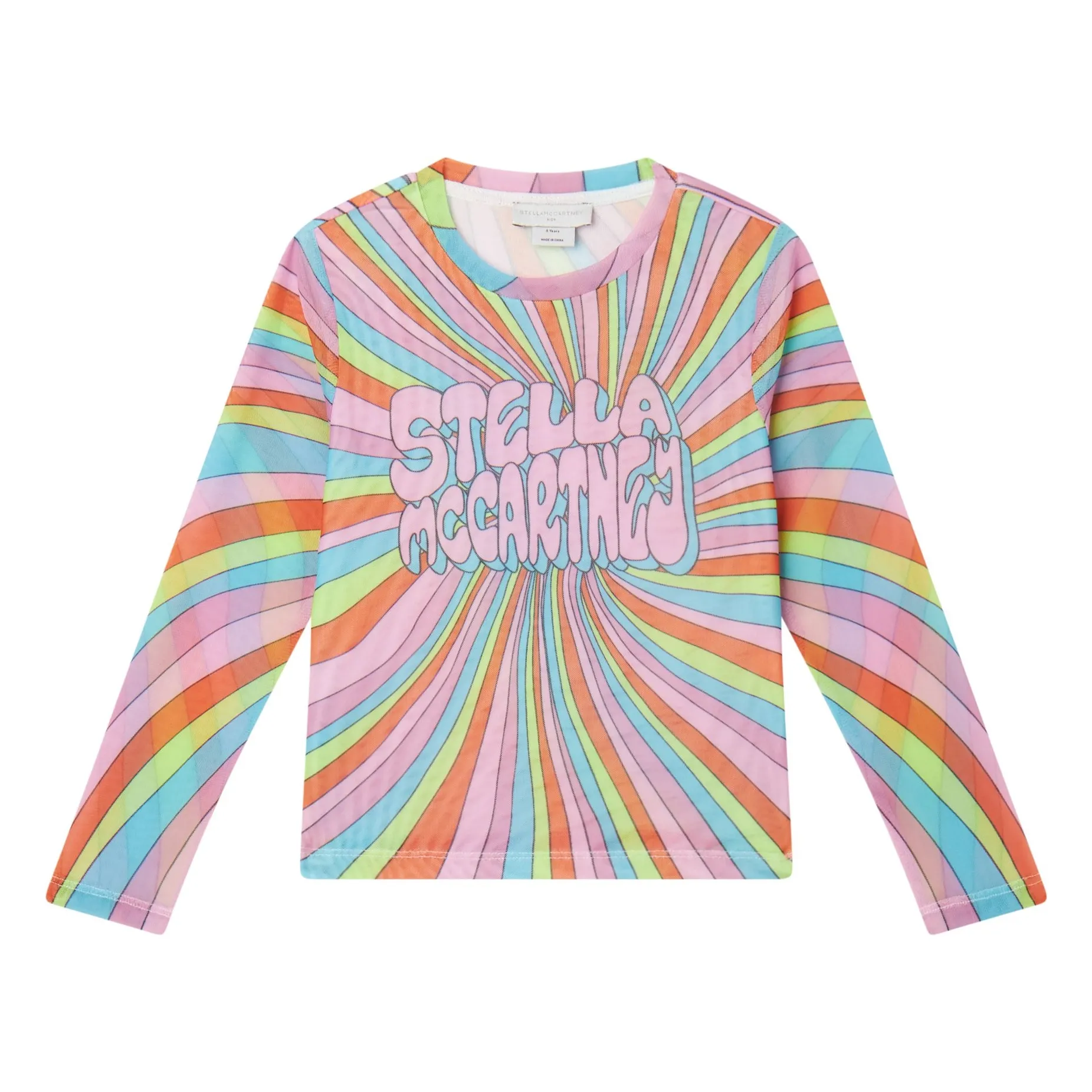 Stella Mccartney Kids Red Tulle T-Shirt