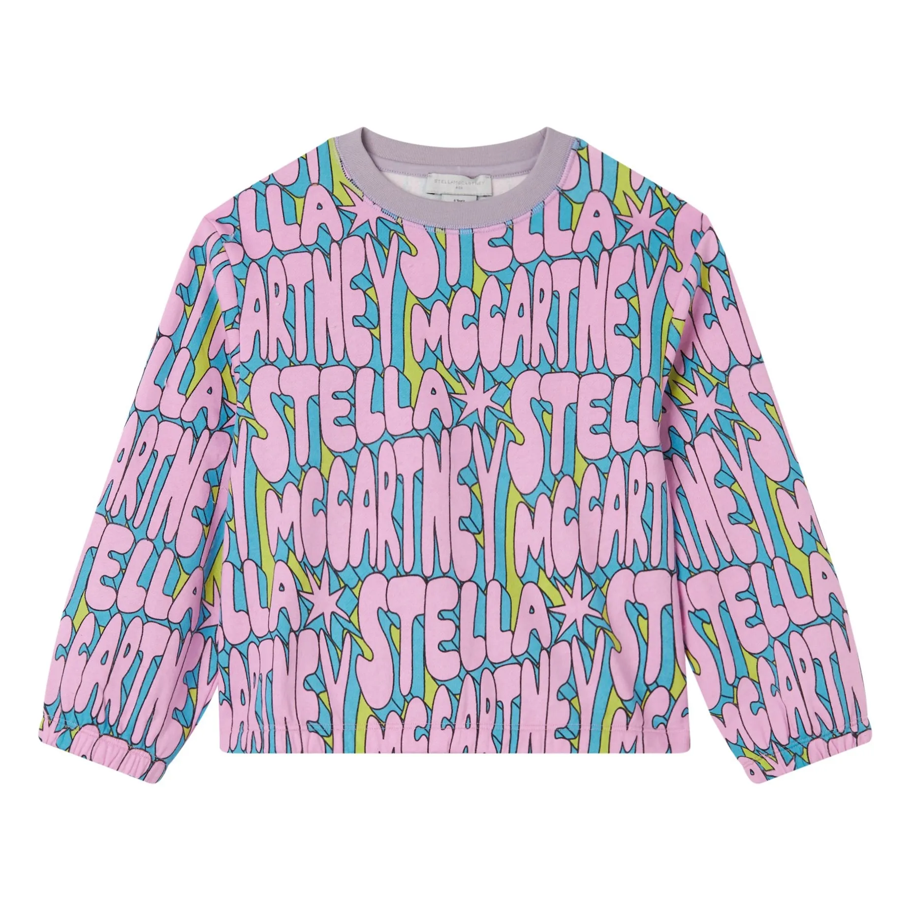 Stella Mccartney Kids Pink Stella Cosmic Sweatshirt