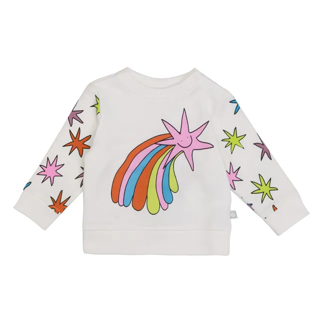 Sweatshirt Sternschnuppe | Weiß
