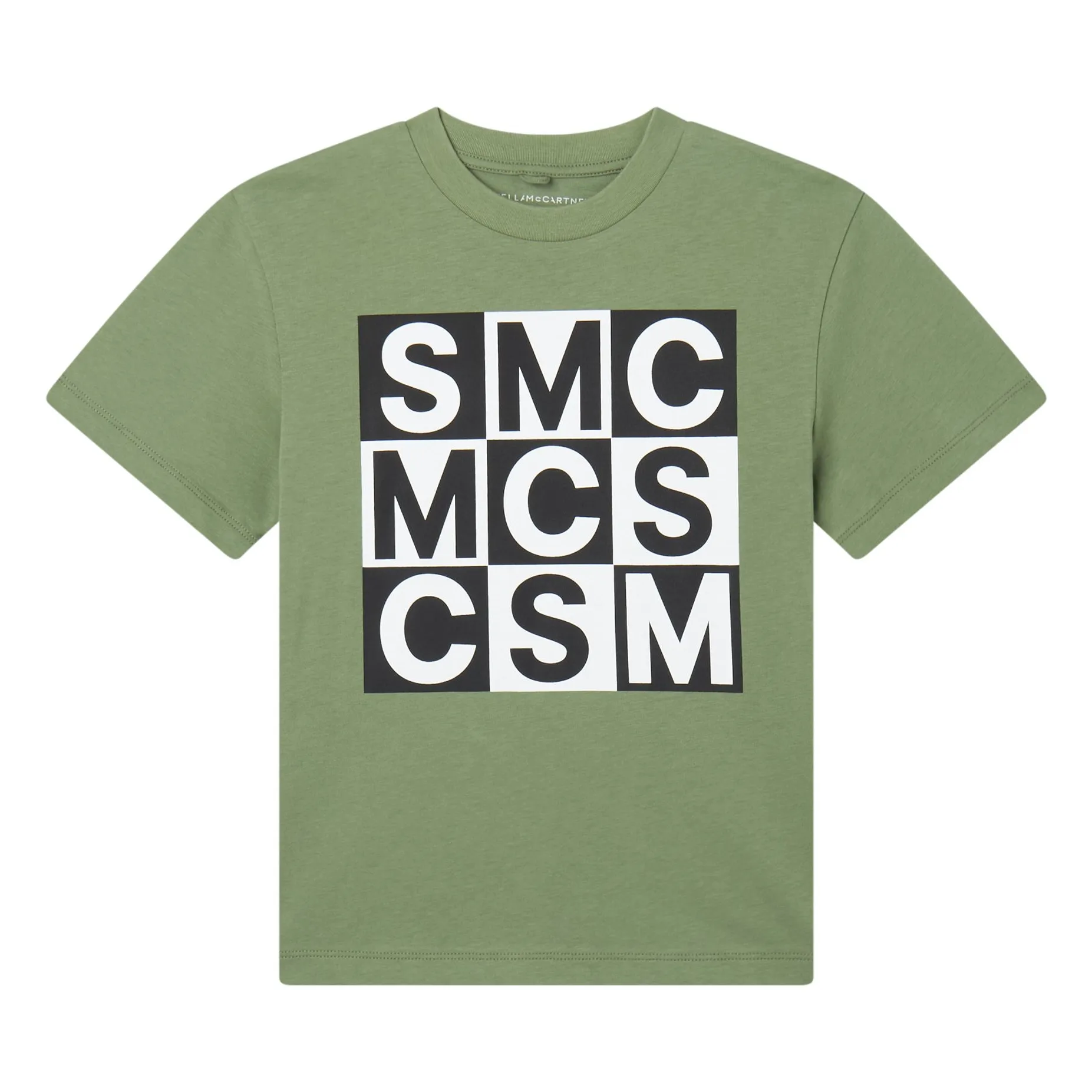 Stella Mccartney Kids Khaki Smc T-Shirt