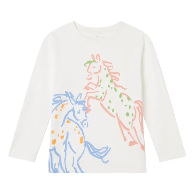 Horses T-Shirt | White