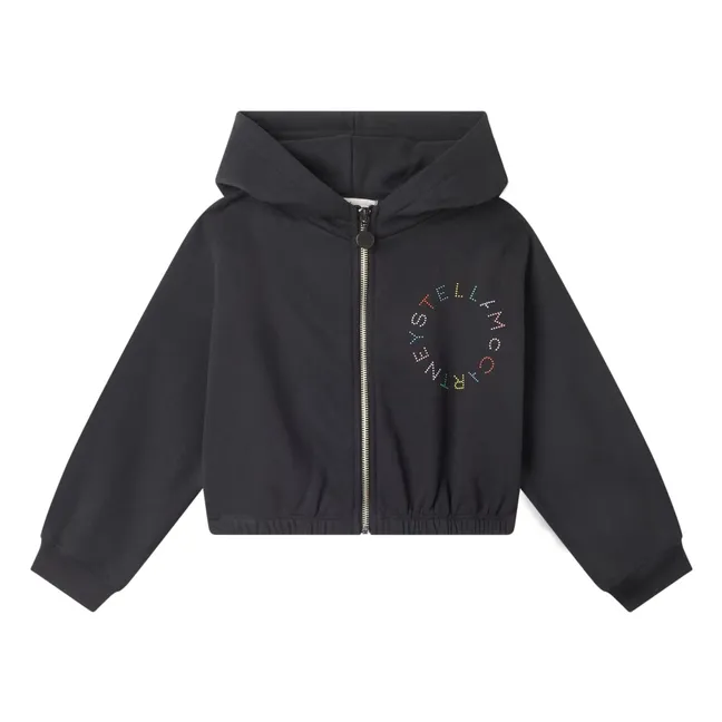 Sudadera con cremallera  | Negro