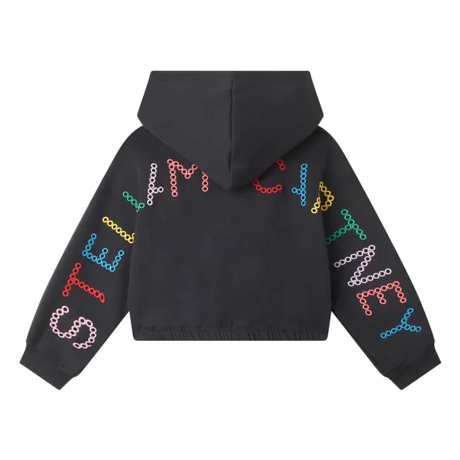 Sudadera con cremallera  | Negro