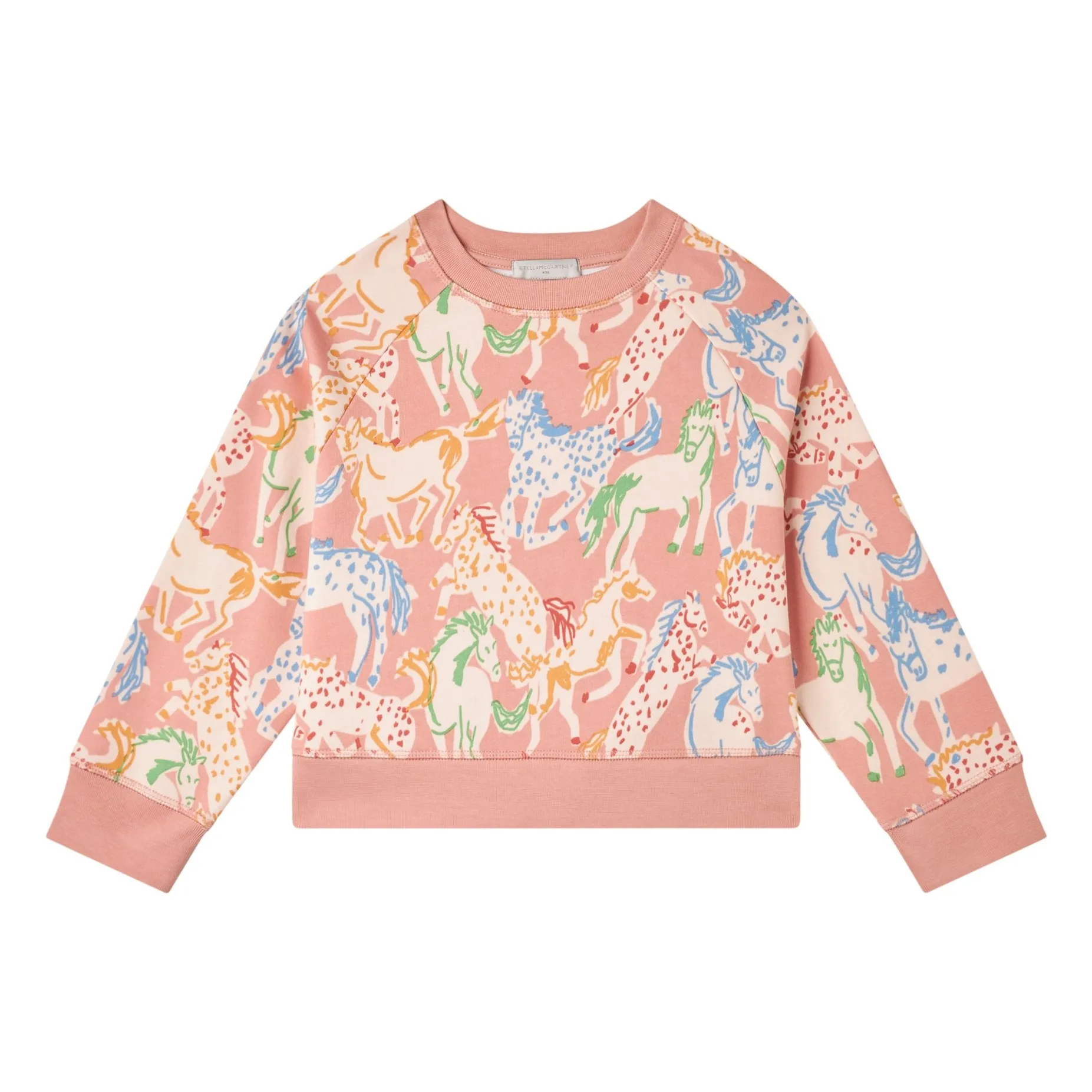 Stella Mccartney Kids Pink Prairie Sweatshirt