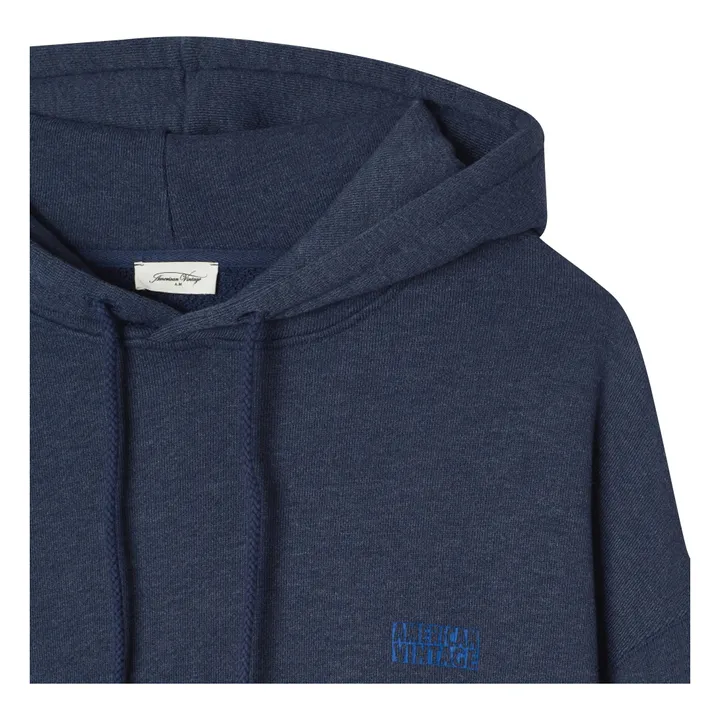 Hoodie Doven | Bleu marine- Image produit n°1