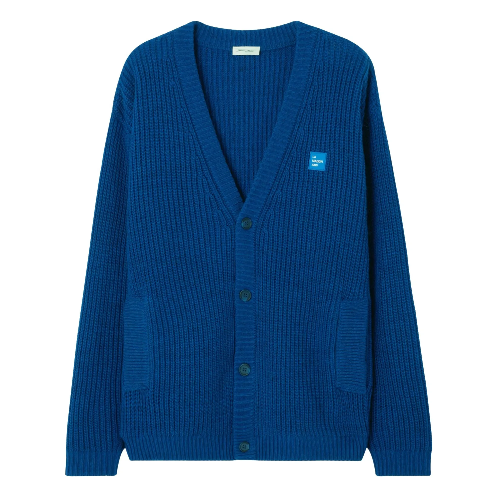 American Vintage Royal Blue Crashway Wool And Alpaca Cardigan