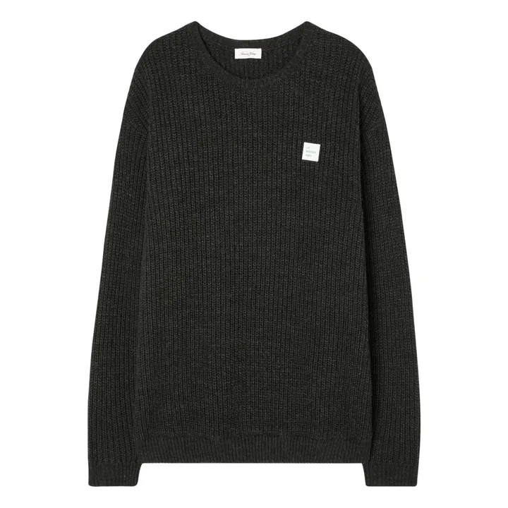 Pull Crashway Laine et Alpaga | Gris anthracite- Image produit n°0