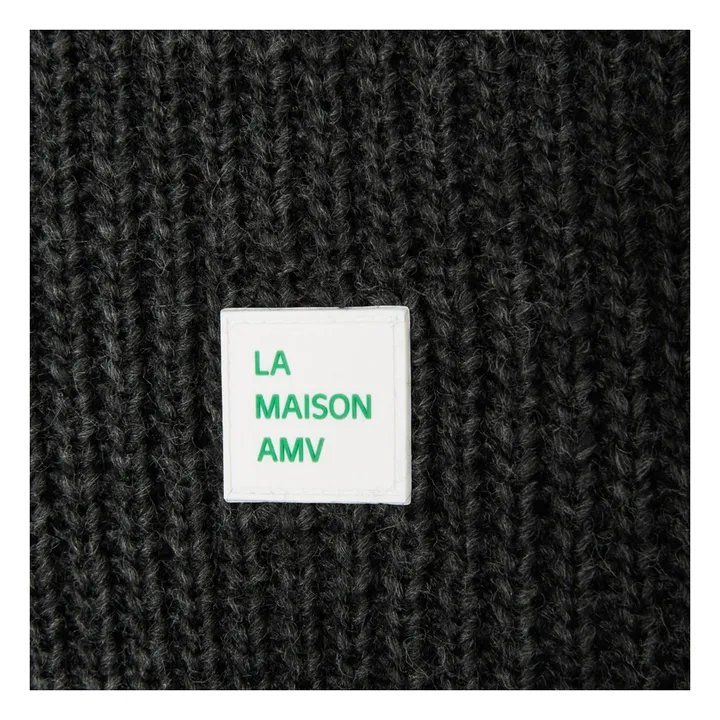 Pull Crashway Laine et Alpaga | Gris anthracite- Image produit n°1